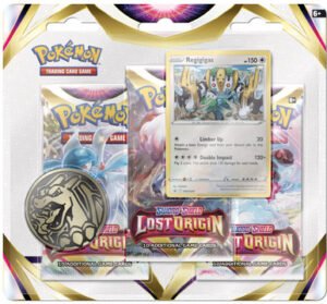 SWSH Lost Origin 3 Pack Blister Regigigas