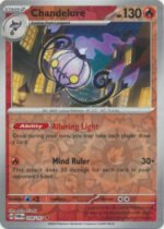 SV Twilight Masquerade 038/167 Chandelure (Reverse Holo)