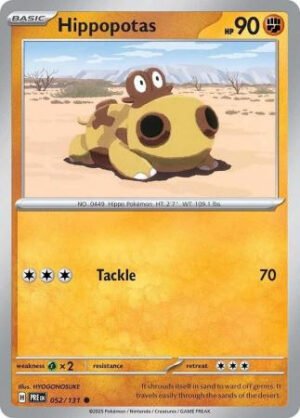 SV Prismatic Evolutions 052/131 Hippopotas