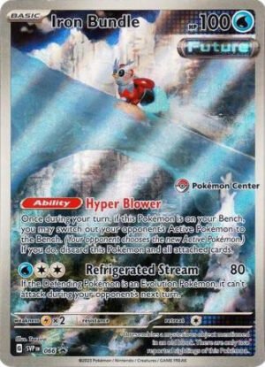 Scarlet & Violet Promo SVP066 Iron Bundle (Pokemon Center Stamp)