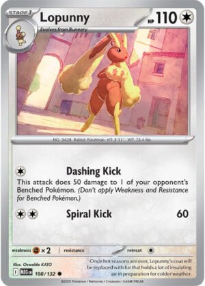 Mega Evolution 108/132 Lopunny