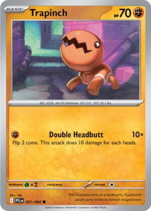 ME Phantasmal Flames 051/094 Trapinch