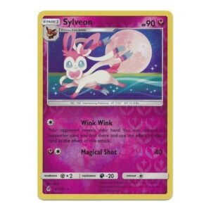 SM Forbidden Light 87/131 Sylveon (Reverse Holo)