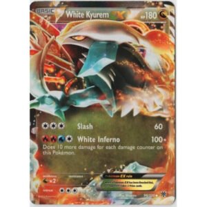 Plasma Storm 096/135 White Kyurem EX (Half Art Sheen Holo)