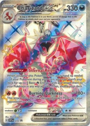 Scarlet & Violet Promo SVP074 Charizard ex (Full Art Shiny)