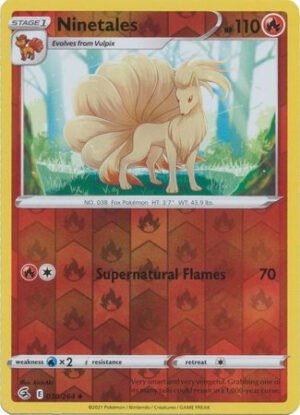 Fusion Strike 030/264 Ninetales (Reverse Holo)