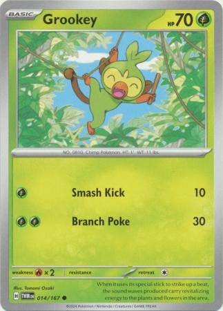 SV Twilight Masquerade 014/167 Grookey