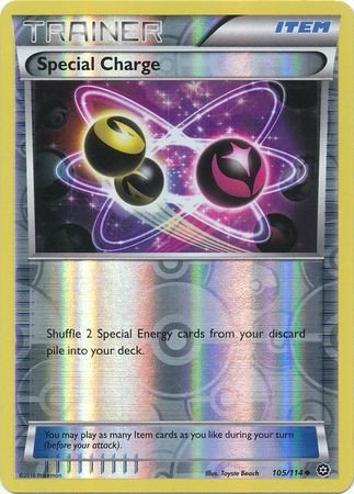 XY Steam Siege 105/114 Special Charge (Reverse Holo)