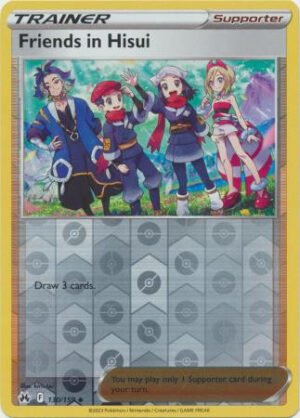 Crown Zenith 130/159 Friends in Hisui (Reverse Holo)