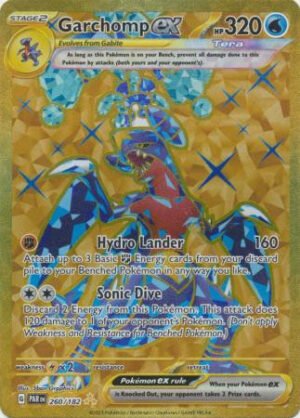 SV Paradox Rift 260/182 Garchomp ex (Secret Rare)