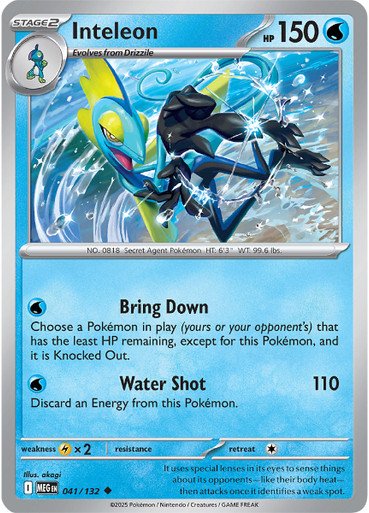 Mega Evolution 041/132 Inteleon