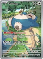 Scarlet & Violet Promo SVP051 Snorlax (Pokemon Center Stamp)