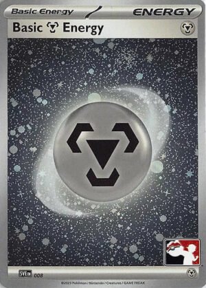Scarlet & Violet SVE EN08 Basic Metal Energy (Prize Pack League Promo Cosmo Holo)