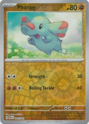 SV Paldean Fates 048/091 Phanpy (Reverse Holo)