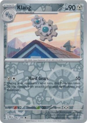 SV Black Bolt 062/086 Klang (Reverse Holo)