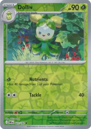 SV Destined Rivals 022/182 Dolliv (Reverse Holo)