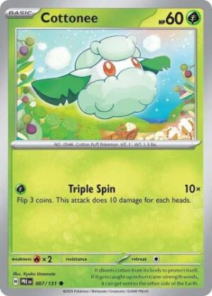 SV Prismatic Evolutions 007/131 Cottonee
