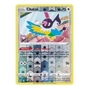 Rebel Clash 142/192 Chatot (Reverse Holo)