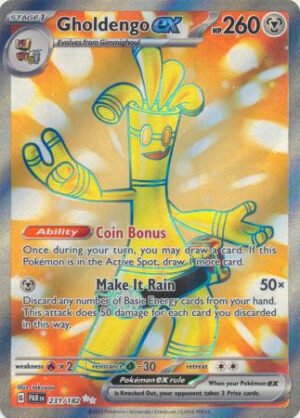 SV Paradox Rift 231/182 Gholdengo ex (Full Art)