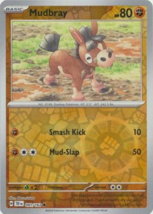 SV Temporal Forces 091/162 Mudbray (Reverse Holo)