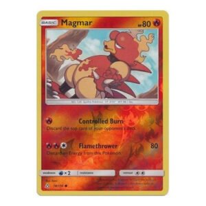 SM Ultra Prism 18/156 Magmar (Reverse Holo)