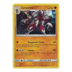 SM Burning Shadows 075/147 Lycanroc (Midnight) (Holo)