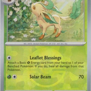 SV Prismatic Evolutions 005/131 Leafeon (POKE BALL Pattern Holo)