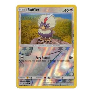 SM Cosmic Eclipse 177/236 Rufflet (Reverse Holo)