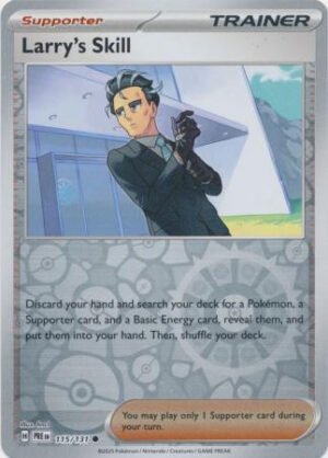 SV Prismatic Evolutions 115/131 Larry's Skill (Reverse Holo)