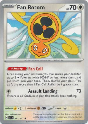 ME Ascended Heroes 171/217 Fan Rotom