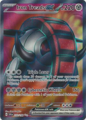 Scarlet & Violet (Base Set) 233/198 Iron Treads ex (Full Art)
