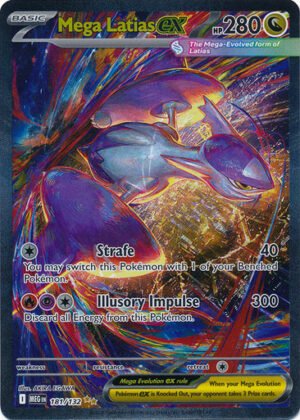 Mega Evolution 181/132 Mega Latias ex (Alternative Art, Full Art)