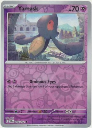 SV Stellar Crown 062/142 Yamask (Reverse Holo)