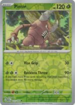 Scarlet & Violet 151 127/165 Pinsir (Reverse Holo)