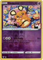 Darkness Ablaze 078/189 Dedenne (League Promo Thank You Stamp)