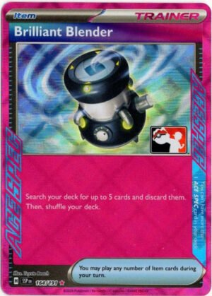 SV Surging Sparks 164/191 Brilliant Blender (ACE Spec Prize Pack League Promo Holo)
