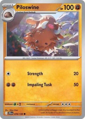 SV Journey Together 078/159 Piloswine