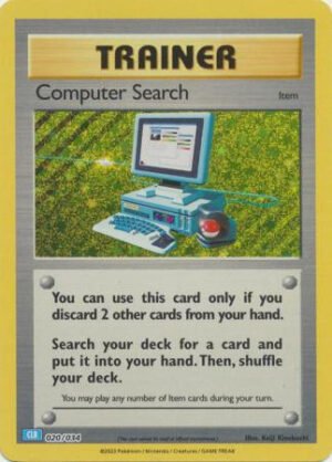 TCG Classic Collection: Blastoise Deck 020/034 Computer Search (Holo)