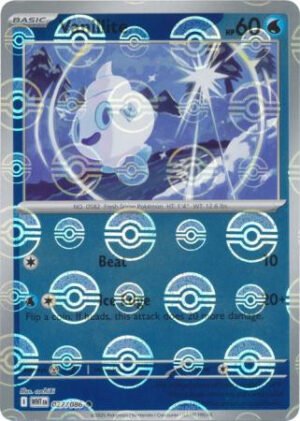 SV White Flare 027/086 Vanillite (POKE BALL Reverse Holo)