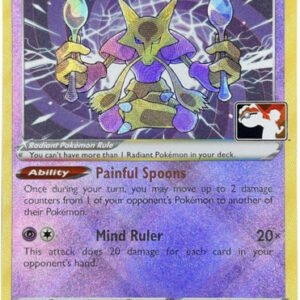 SWSH Silver Tempest 059/195 Radiant Alakazam (Prize Pack League Promo)