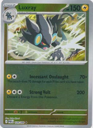 ME Perfect Order 028/088 Luxray (Reverse Holo)