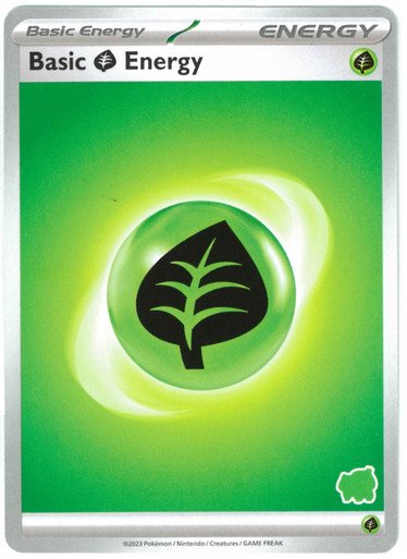 My First Battle Deck: Bulbasaur Deck / Basic Grass Energy (Silver Border)