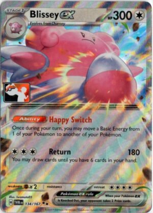 SV Twilight Masquerade 134/167 Blissey ex (Prize Pack League Promo)