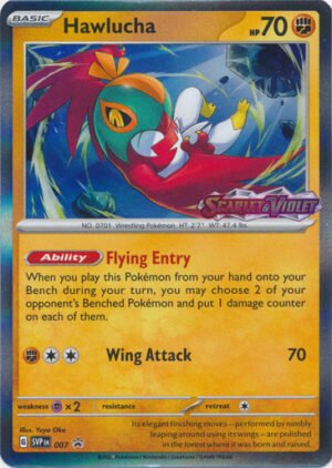 Scarlet & Violet Promo SVP007 Hawlucha