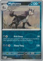 SV Temporal Forces 106/162 Mightyena (Reverse Holo)