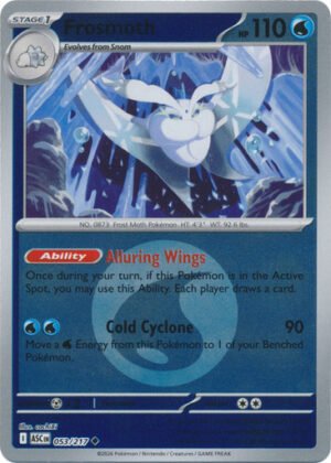 ME Ascended Heroes 053/217 Frosmoth (Reverse Holo ENERGY SYMBOL)
