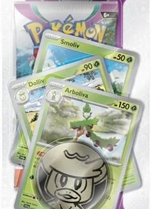Scarlet and Violet Paldea Evolved Premium Checklane Blister Arboliva