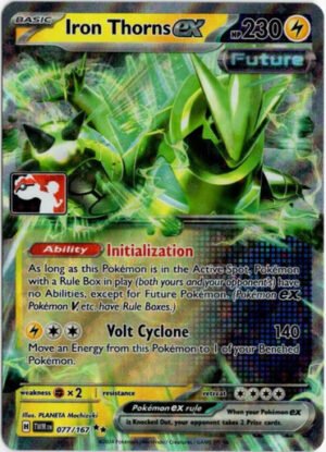 SV Twilight Masquerade 077/167 Iron Thorns ex (Prize Pack League Promo)