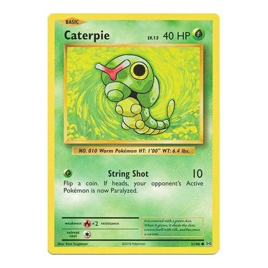 XY Evolutions 3/108 Caterpie