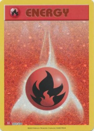 TCG Classic Collection: Charizard Deck 033/034 Fire Energy (Holo)